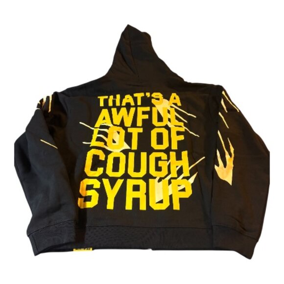 Awful Lot Of Cough Syrup zip up Hoodie - Picture 1 of 4